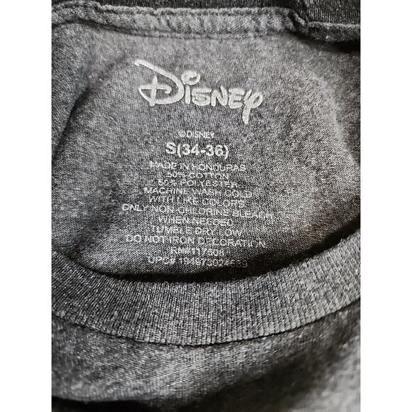 Disney Pinocchio "It Wasn't Me" TShirt Small Dark Grey - Picture 3 of 3
